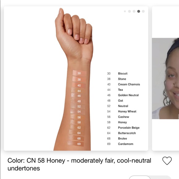 • Clinique Even Better™ Makeup Broad Spectrum SPF 15 Foundation CN 58 Honey - Picture 3 of 3